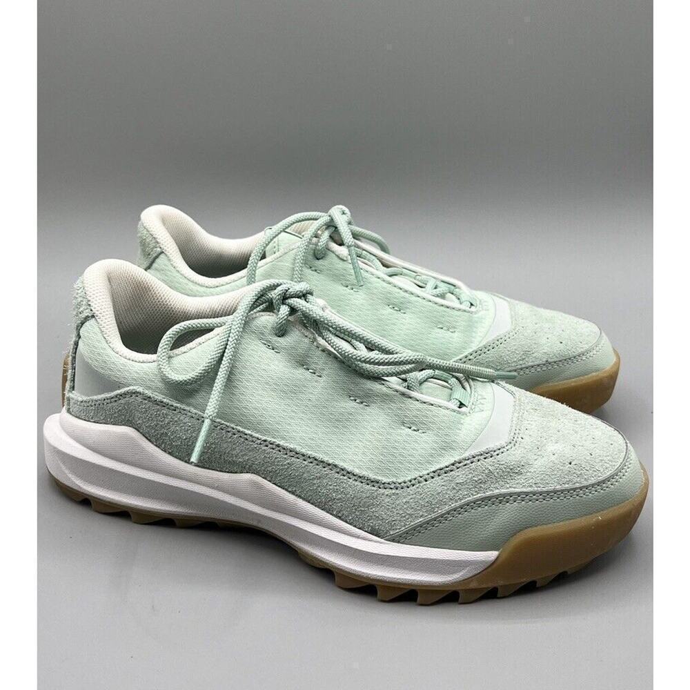 SOREL Womens Ona 718 Low Top‎ Sneaker In Sea Salt Sz 9 Suede & Mesh